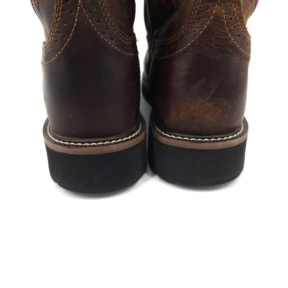 Justin’s Stampede Installer Work Boot Men Size 10.5 D WK4694
